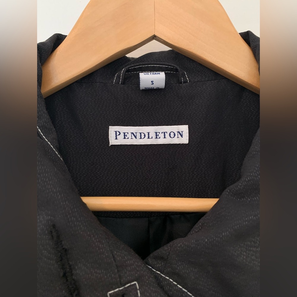 Pendleton Swing Trench Black Jacket - image 4